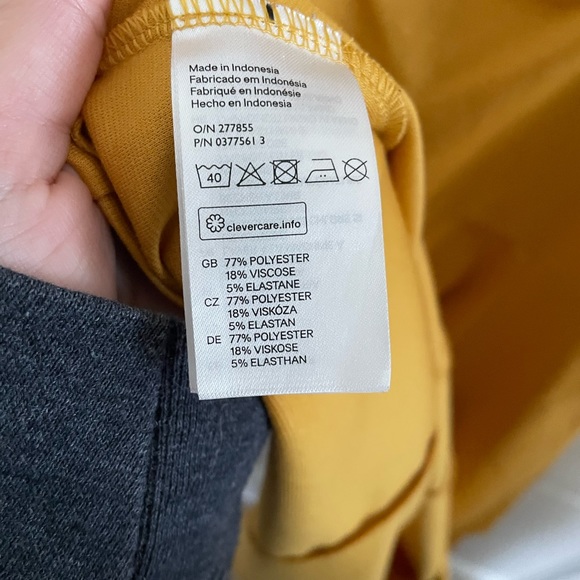 Medium Yellow Sleeveless Dress h&m - Picture 6 of 6